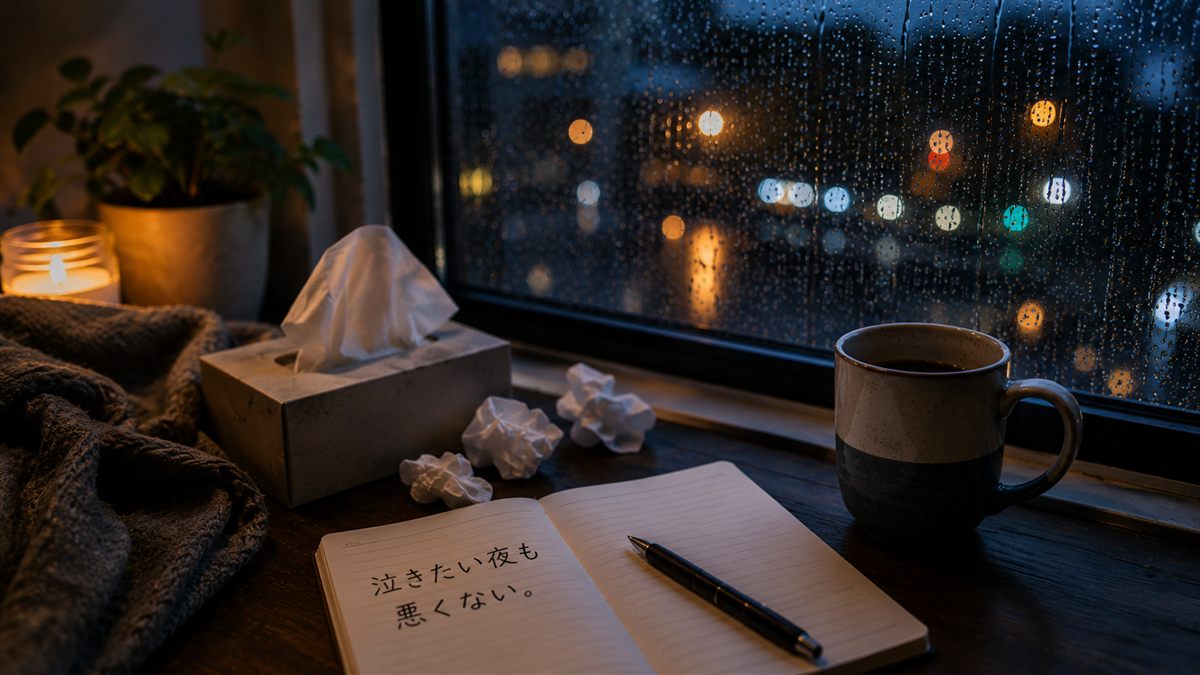 泣きたい夜の静かな部屋